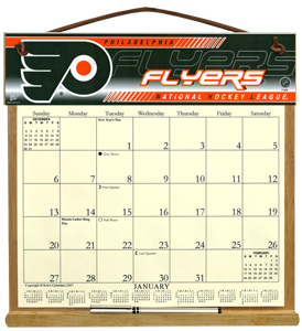Philadelphia Flyers Calendar Holder